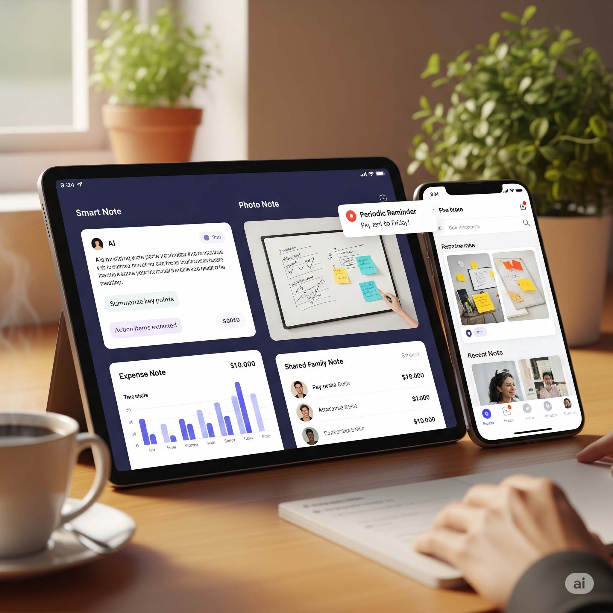 AI Notes App
